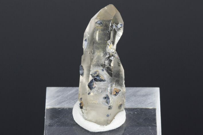 Quartz with Anatase Crystals - Hardangervidda, Norway #177354